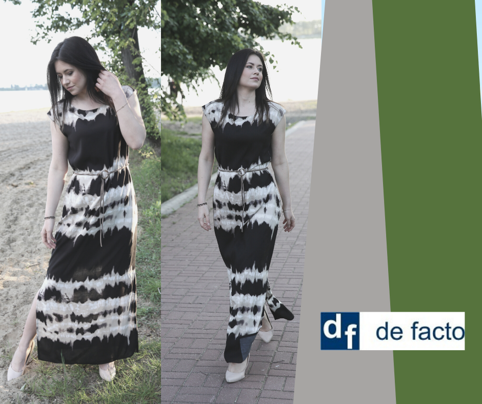 W De Facto sukienki z przewiewnych, naturalnych tkanin
