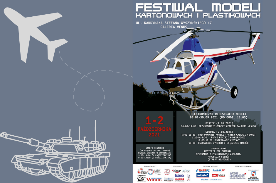 Festiwal Modelarski 1-2.10.2021 r.