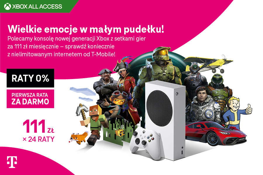 Wielkie emocje z Xbox w T-Mobile