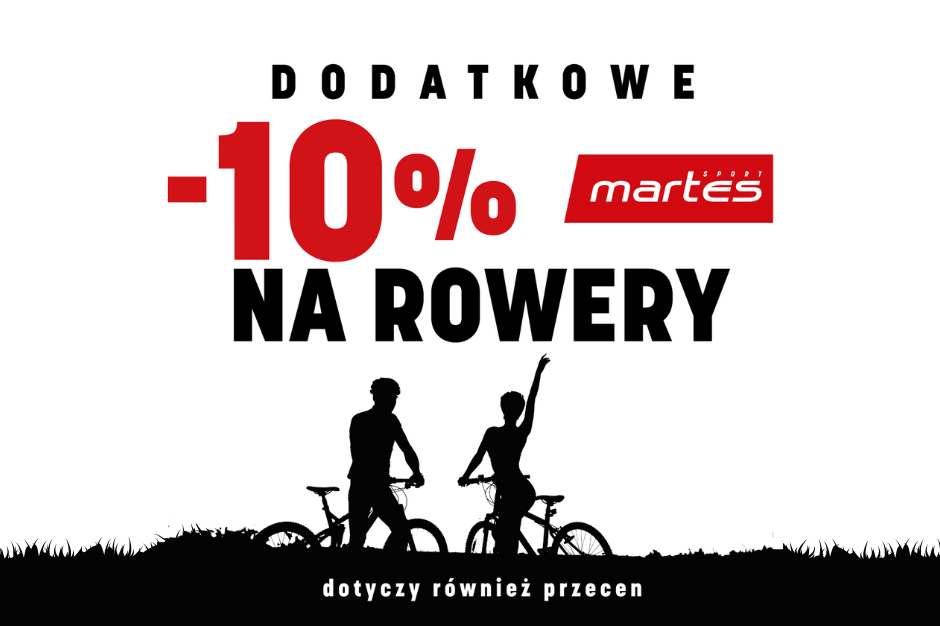 -10% rabatu na rowery w Martes Sport
